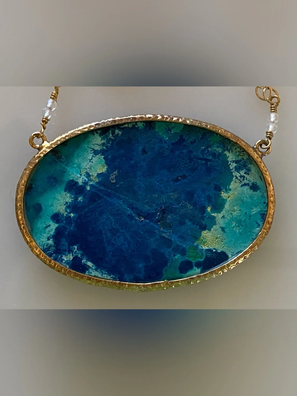 Bahgsu Jewelry Azurite Pendant